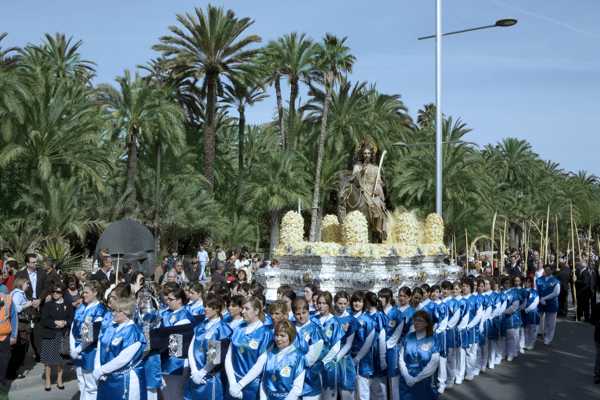 Procesion de las Palmas en Elche