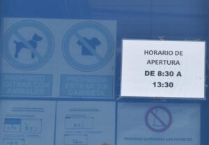 Horario de atención al publico