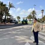 Mestre, concejal de la Costa, achaca el mal estado de los viales de Orihuela Costa a las intensas lluvias de marzo y abril – Mestre, Councillor for the Coast, blames the poor state of the roads in Orihuela Costa on the heavy rains of March and April.