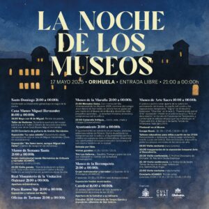 La noche de los museos, solo en español ; in Spanish only