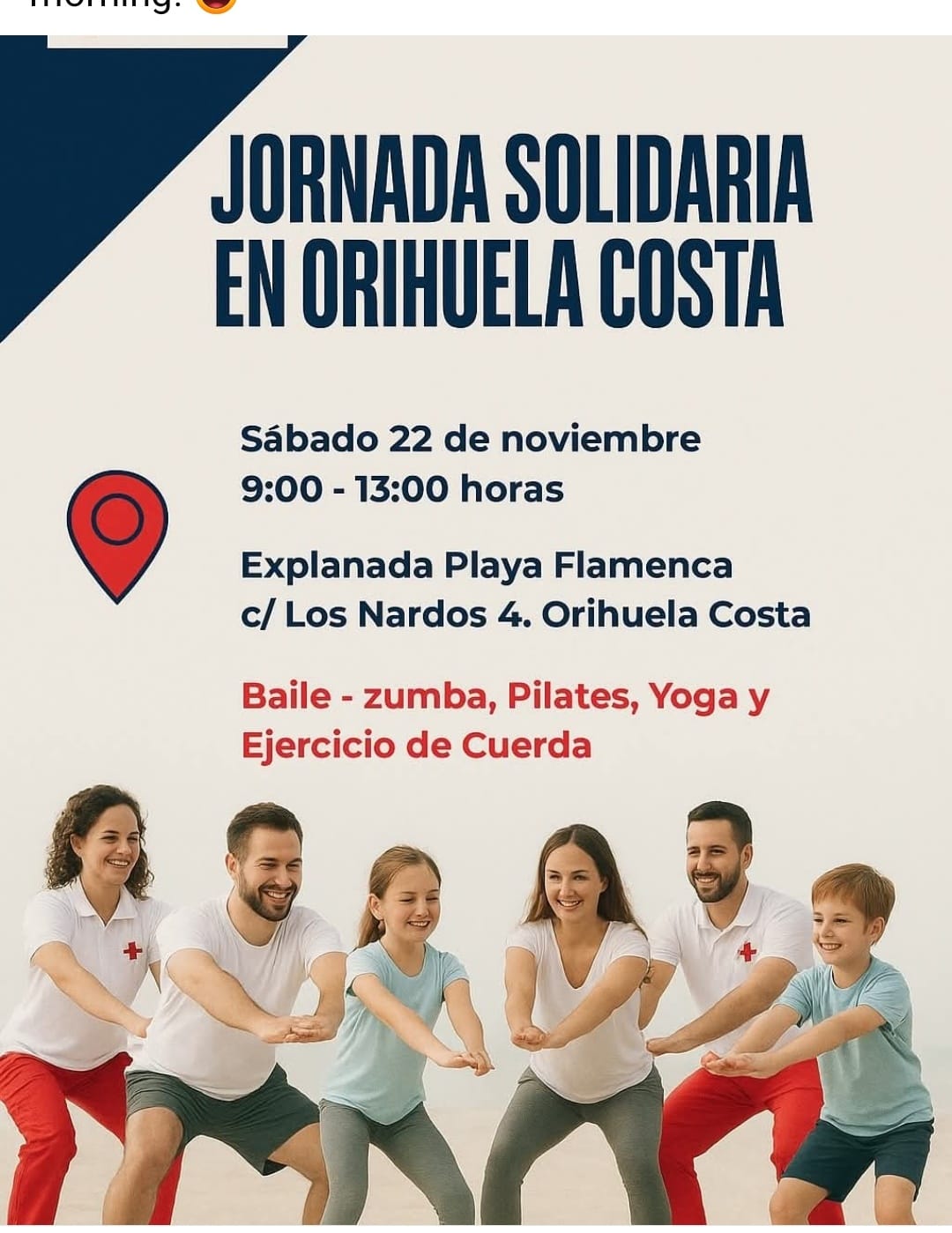 Jornada solidaria Orihuela Costa